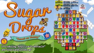 Sugar Drops - Match three puzzle : by Bullbitz