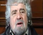 Beppe Grillo al viminale si concede ai giornalisti.