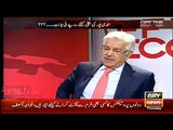 Kashif Abbasi Asks “Aap ne Sirf Tasweerien Kichwane kay liye Nandipur Ka Inauguration Kia” See Khawaja Asif's reply