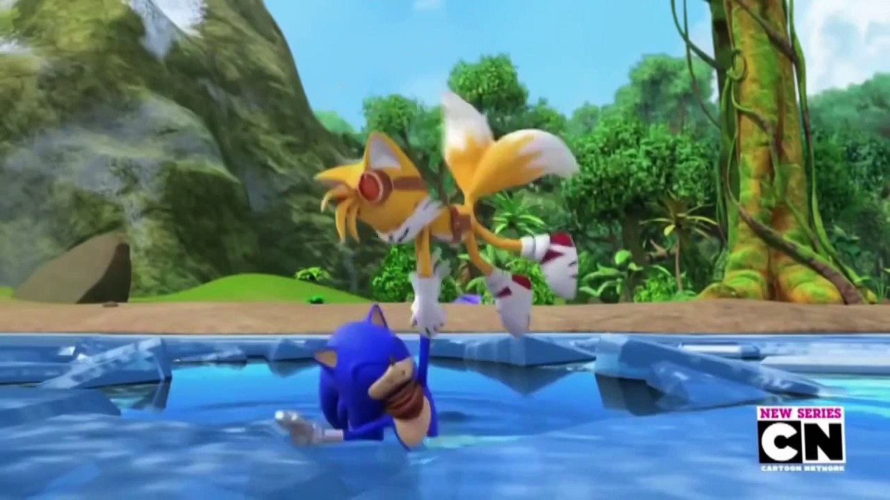 sonic boom episode 1 2 full cartoon network 2015