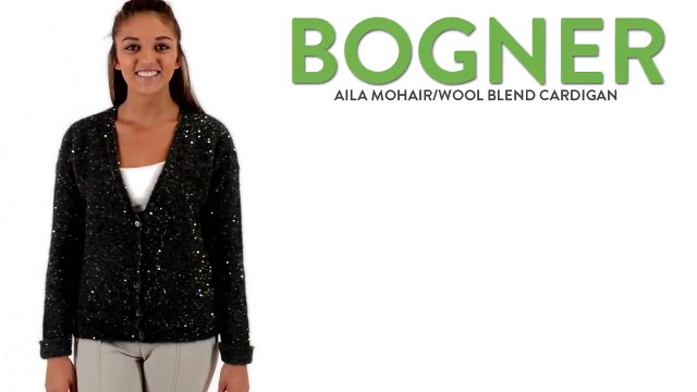 Bogner Aila Mohair-Wool Cardigan Sweater (For Women)