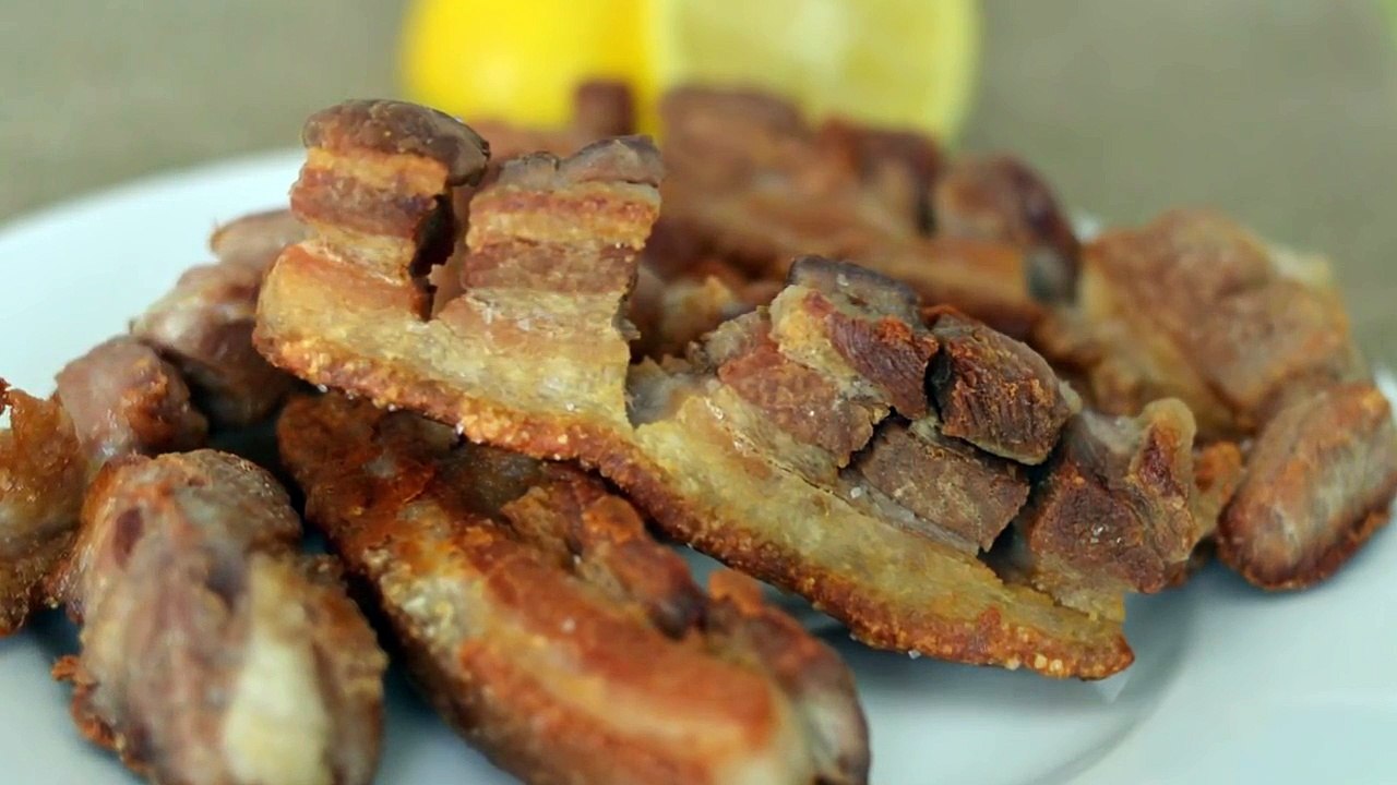 Fried Pork Belly Recipe - How To Make Colombian Chicharrón - SyS