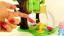 Peppa Pigs Tree House Toy Playset Episode Play Doh Muddy Puddles Exclusive Peppapig