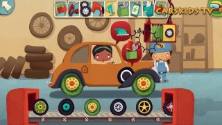 Car Garage Toy Garage  Cars  Trucks  Сartoons for kids
