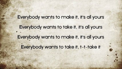 One Republic - Made for you (WITH LYRICS