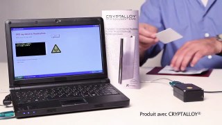 CRYPTALLOY - Protection RFID pour des passeports biométriques, cartes de crédits, key cards