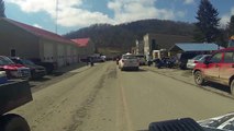 3-21-15 Maple Syrup Ride Pickens WV Vid 13 - Ride In To Pickens and the Festival!