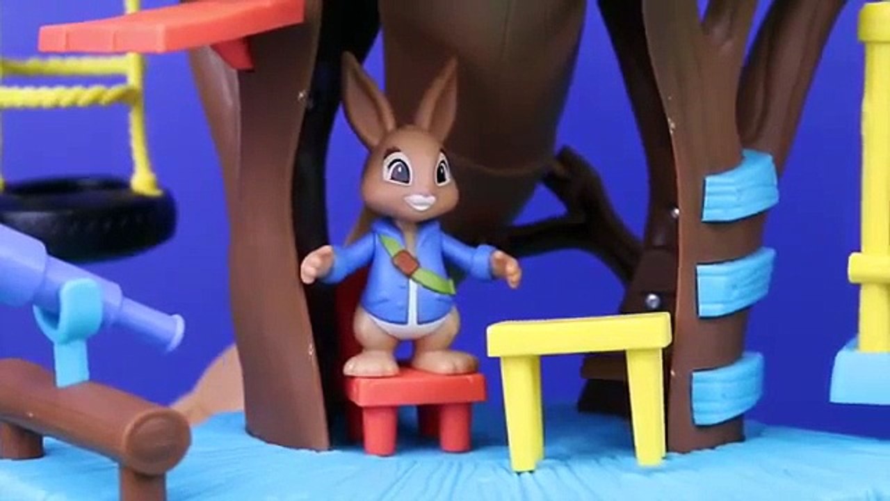 Peppa Pig amp The Peter Rabbit Adventure Treehouse Barbie Spiderman Mickey Mouse DisneyCarToys