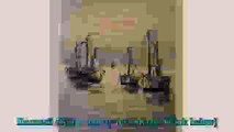 Canvas Hand-painted The Harbor Oil Painting A