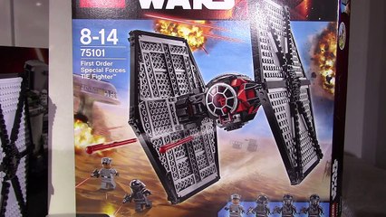 Lego Star Wars Tie Fighter set 75101 Review the force Awakens Episode 7