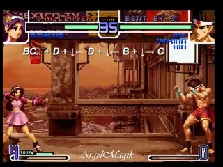 Kof 2002 - Athena Combos Guia