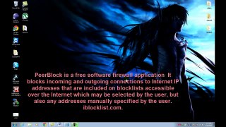 How to block your IP with Peerblock by Garcello Draaibaar