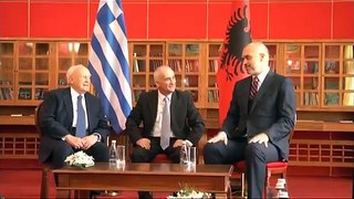 Kryeministri Rama pret Presidentin grek Karolos Papoulias