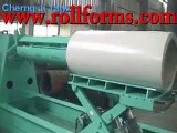 Coil car for roll forming machine