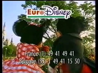 Disneyland paris, publicité