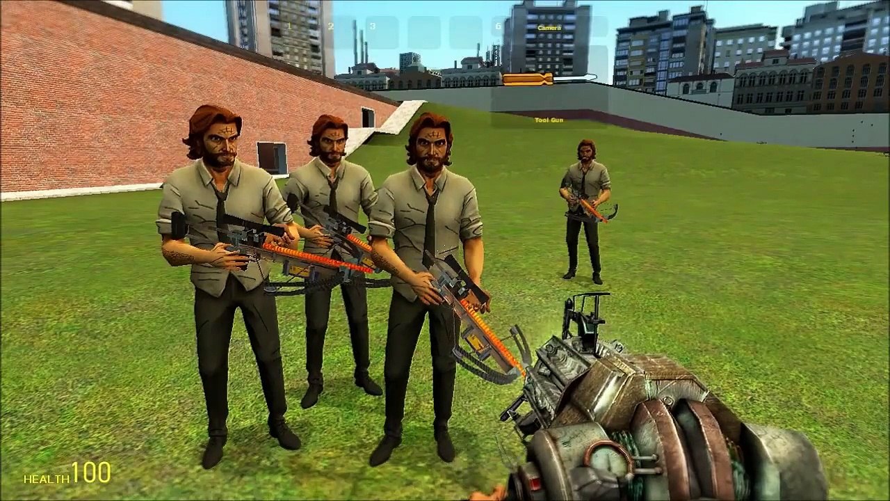 Gmod Modshowcase: The Wolf Among Us- Bigby Player model & NPC ( Model, Addon)