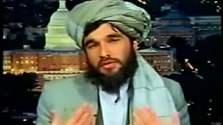 Taliban representative in an interview with Charlie Rose - Part 1/3