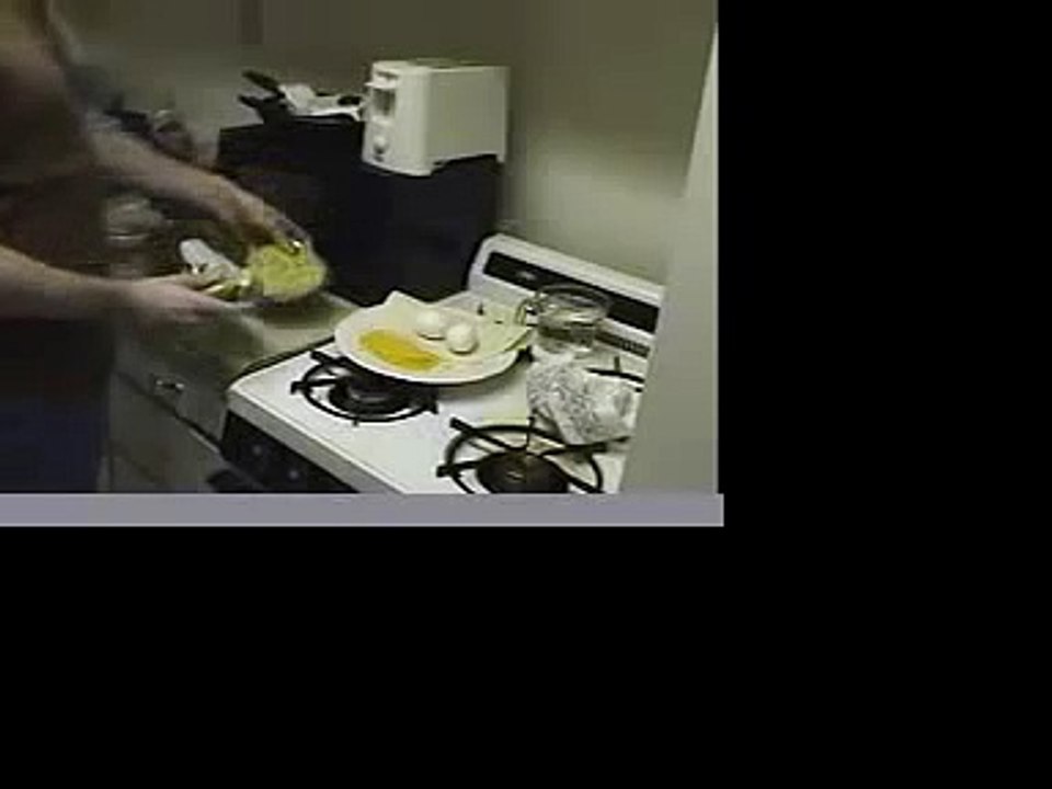 Egg Burrito Quick Meal