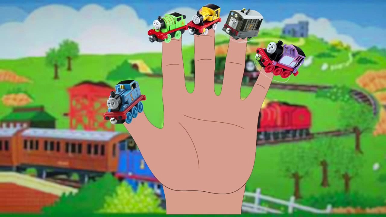 THOMAS & FRIENDS Finger Family Song [Nursery Rhyme] Toy SONG Episode | Finger Family Fun