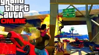 ROULER COURIR NAGER TUER GTA 5 ONLINE