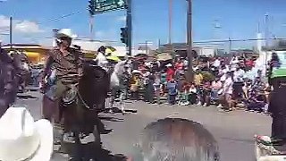Caballos bailando Desfile Agua Prieta