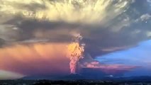 Calbuco Volcano Eruption - Erupción Volcan Calbuco RAW VIDEO