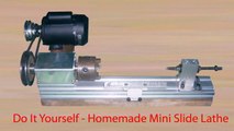 DIY Lathe Mini Lathe Homemade Lathe Machine Mini Wood How to Make a Router  Drill Mill CNC 3
