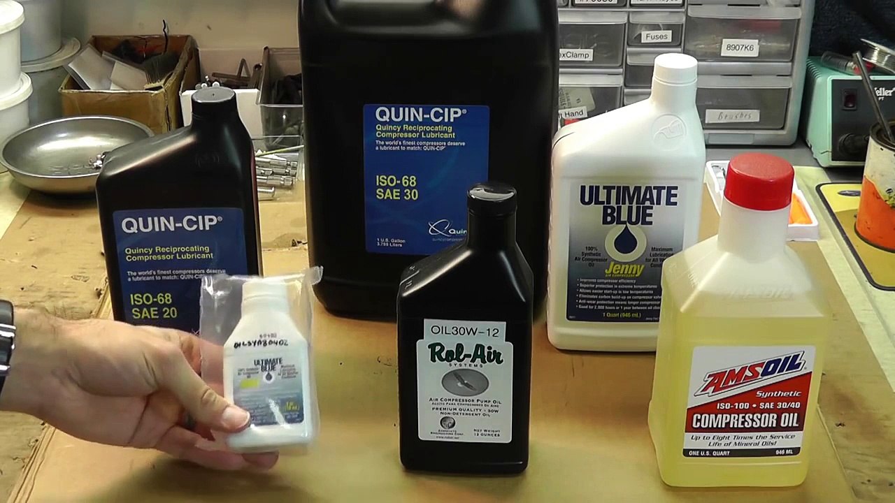 Choosing The Right Air Compressor Oil
