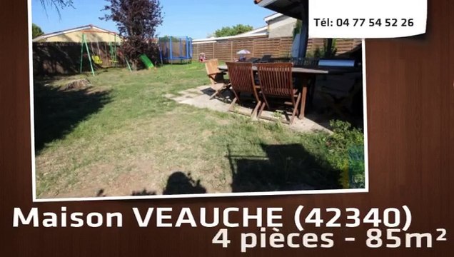 A vendre - maison/villa - VEAUCHE (42340) - 4 pièces - 85m²