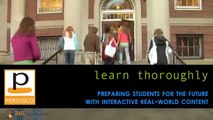 Learn Thoroughly: Prepare your students for the future with interactive real-world content