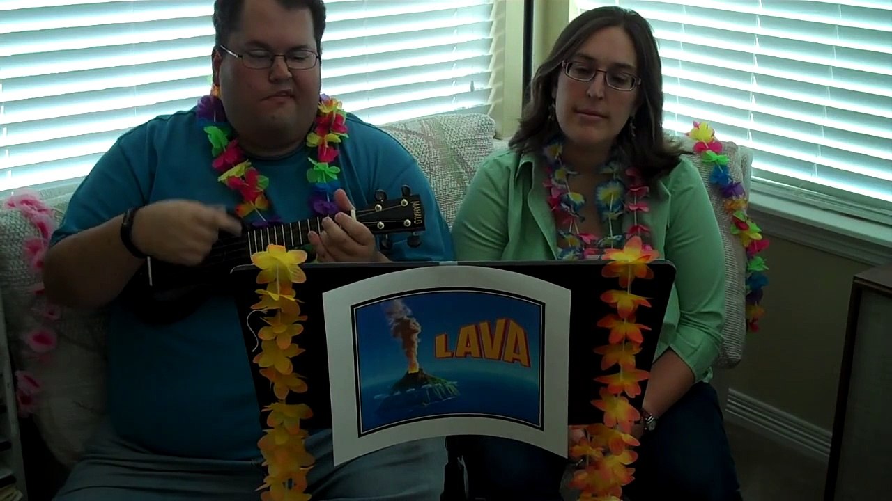 Jon Fisher plays "LAVA" (with Molly Goldsmith) (PIXAR short film)
