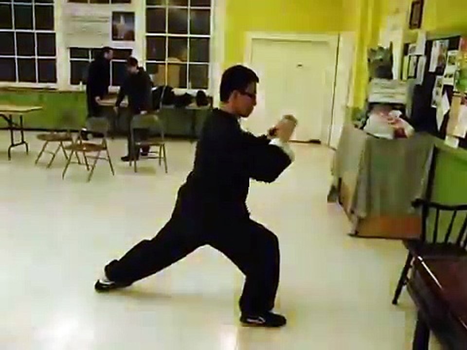 Shaolin Kung Fu -- Gong Li Form (slow motion)