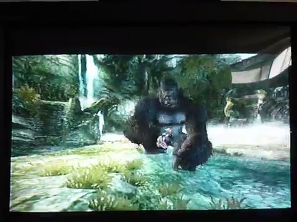 animal face off king kong v.s. tyrannosaurus