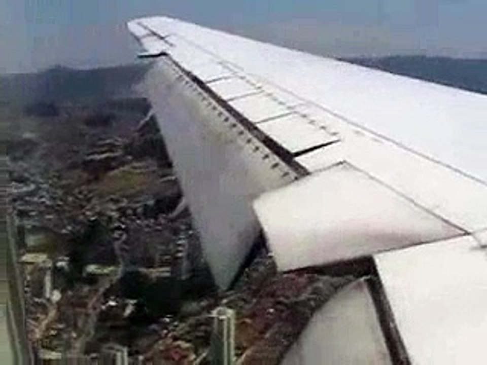 Landing in GRU (Sao paulo, Brazil) on United Airlines 767