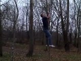 Josh Climbs a Tree (no legs)