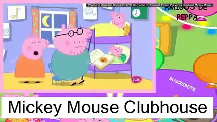 Peppa Pig Capitulos Completos DVD 10, Peppa Pig Español, Peppa Pig Varios Capitulos Mickey Mouse