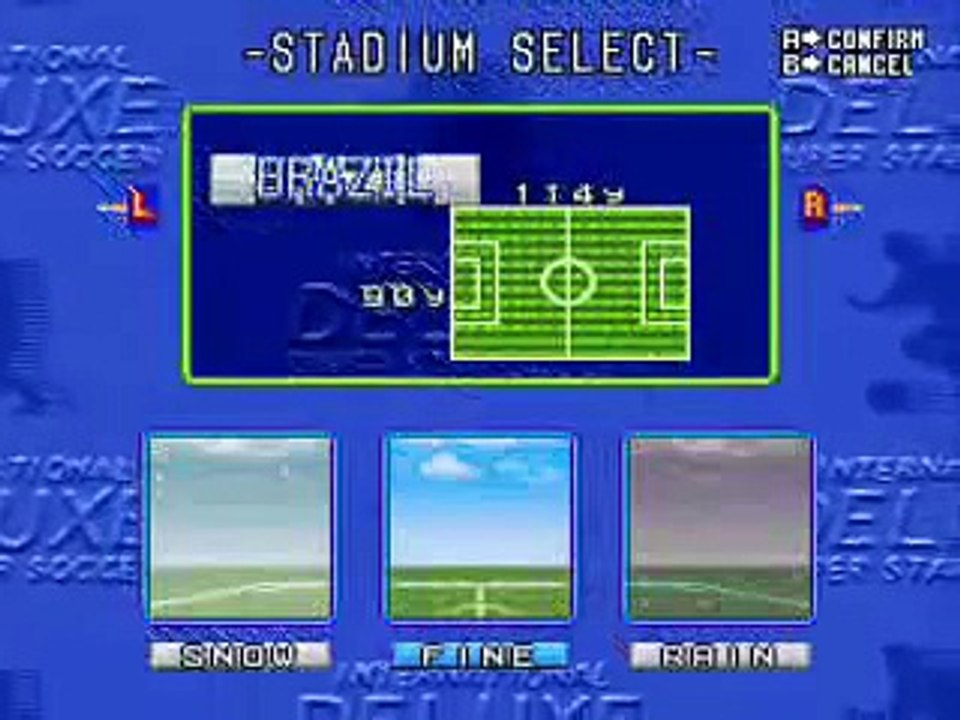 SNES Bug no International Super Star Soccer 2 Deluxe