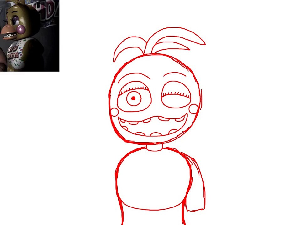 Toy Chica (FNAF 2 Speedpaint)