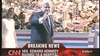 Ted Kennedy Rushed To Hospital