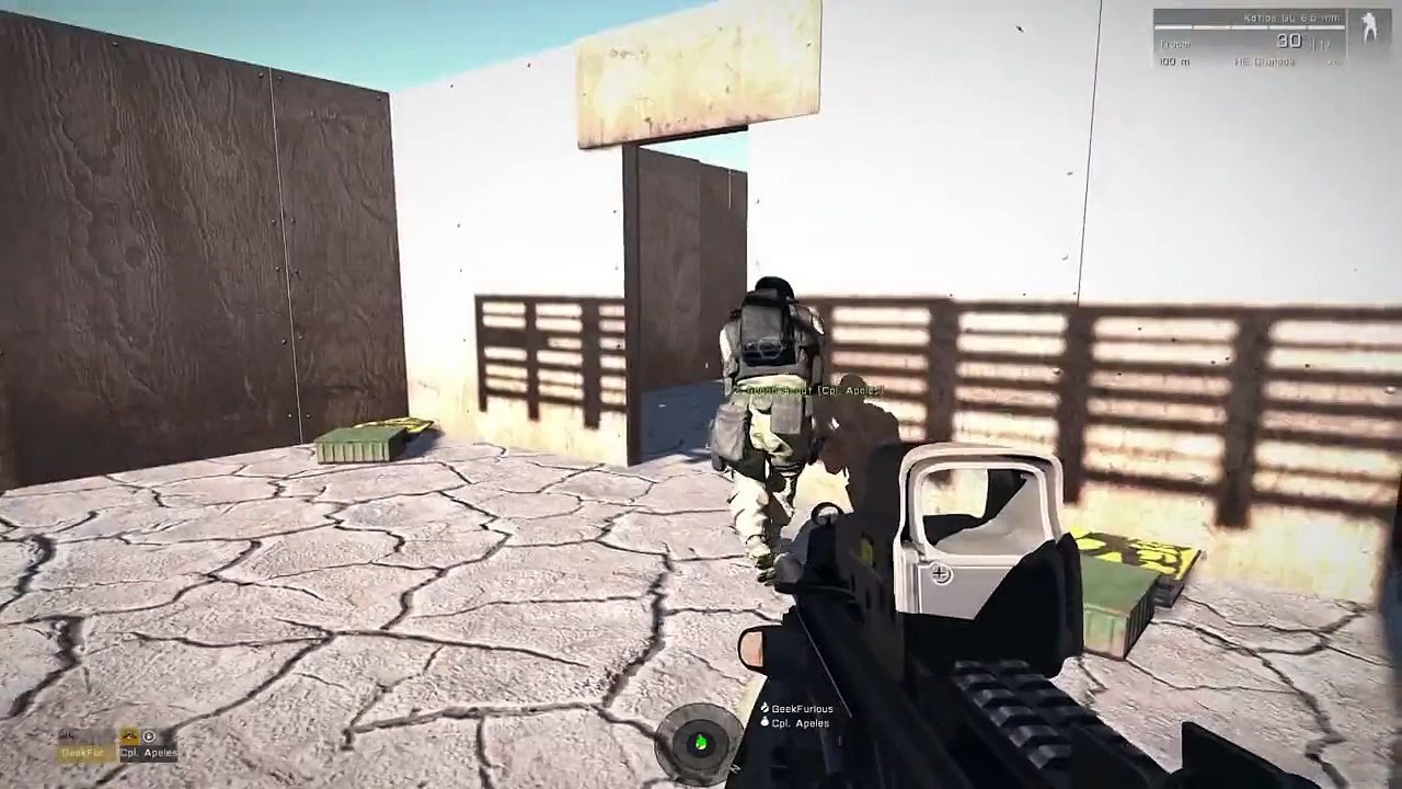 Improper CQB Room Clearing (Multi-Cam)