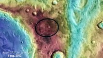 أول صورة فيديو من كوكب المريخ سبحان الله