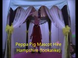 Peppa Pig Mascot Hire Hampshire (lookalike) Gangnam