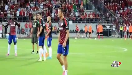 Cristiano Ronaldo reaction When fans yell _Messi, Messi_ 2015   -  football news / video clips 2015