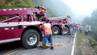 Acidente de mula , camino Volcan - Rio Sereno  2.12.2012