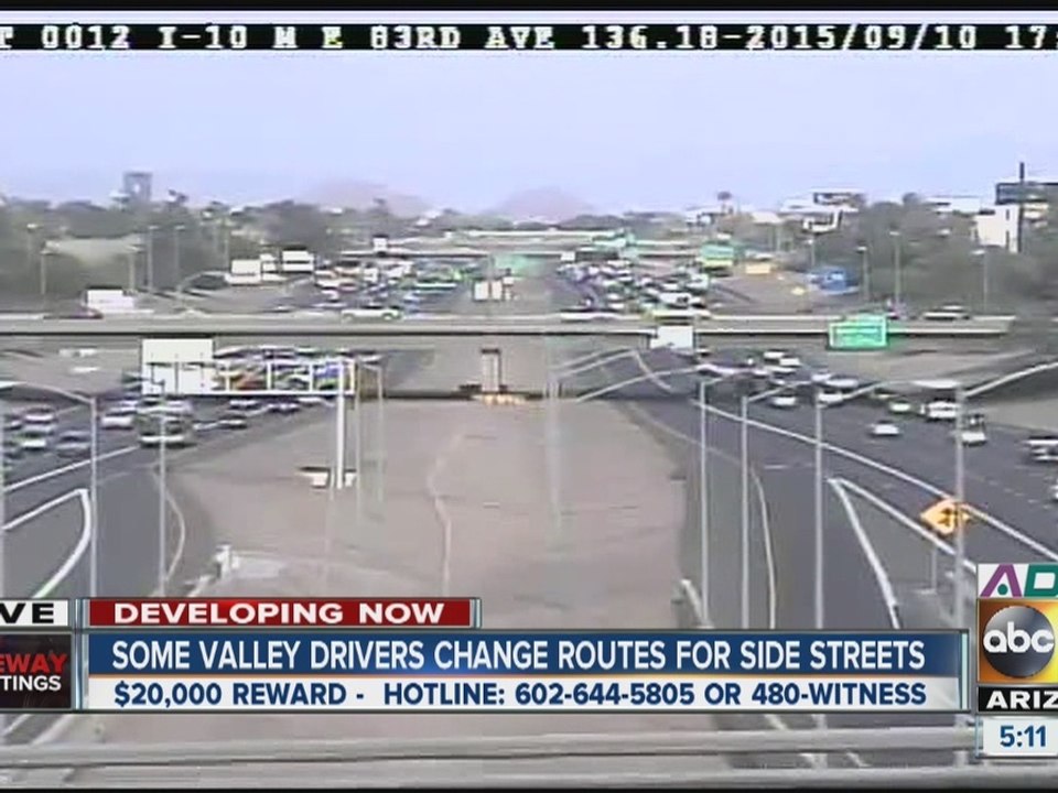 Some Valley drivers change routes for side streets