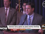 Governor Ducey speaks out about freeway shootings