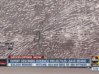 Experts describe what evidence projectiles can leave behind
