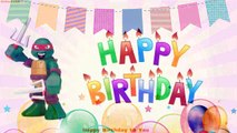 Happy Birthday Song |Teenage Mutant Ninja Turtles Raphael   Children Songs Nursery Rhymes