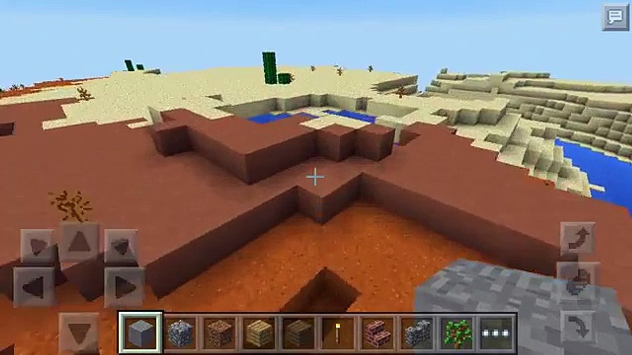 Minecraft PE seed spawn! Aldea! Y bioma meseta!