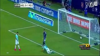 Argentina vs Mexico 2-2 All Goals and highlights 2015 HD